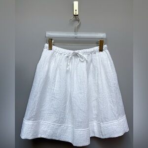Club Monaco White Lyocell Cloud Skirt – Size 0
